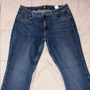 Lee Blue Denim Bootcut Jeans